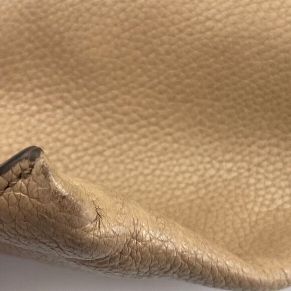 Michael Kors Fulton Brown Large Zip Clutch Wristlet W/Gold Hardware‎ - Picture 5 of 11